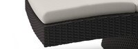 Portofino® Comfort Set of 2 Sunbrella® Outdoor Lounger Cushions - Dove Gray