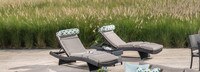 Portofino® Comfort 2pk Lounger Cushions - Taupe Mist