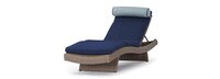 Portofino® Repose 2 Piece Sunbrella® Outdoor Lounger Mattresses - Laguna Blue
