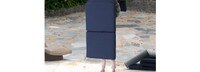 Portofino® Repose 2 Piece Sunbrella® Outdoor Lounger Mattresses - Laguna Blue