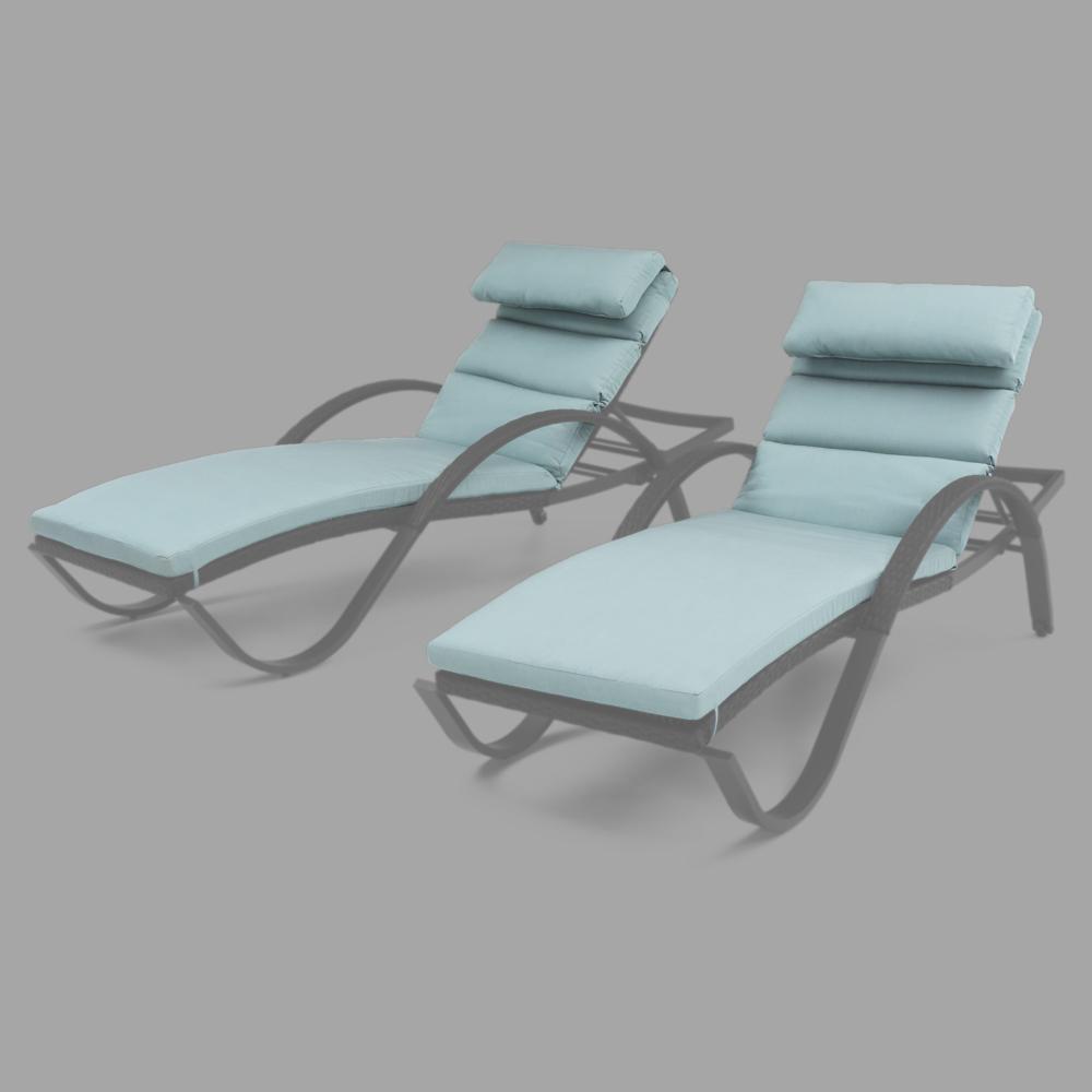 Modular Outdoor Set of 2 Lounge Cushions - Bliss