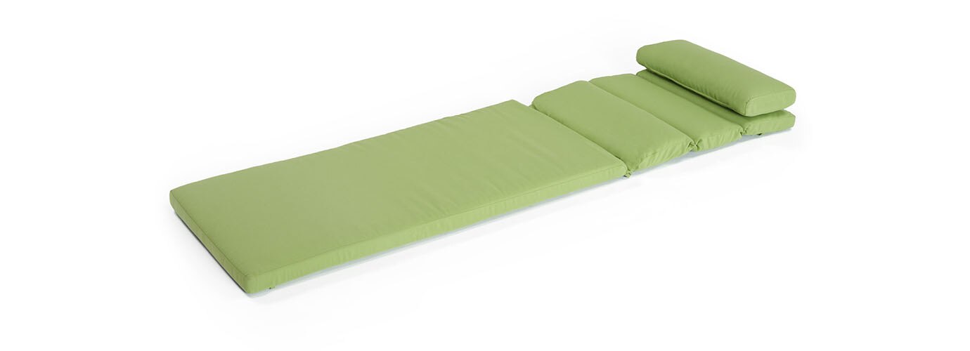 RST Brands Modular Outdoor Chaise Lounge Cushions - Thumbnail 2