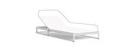Sanibel Outdoor Chaise Frame - White