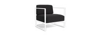 Sanibel Outdoor Club Chair Plain Weave Cushion - Carbon