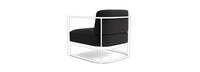 Sanibel Outdoor Club Chair Plain Weave Cushion - Carbon