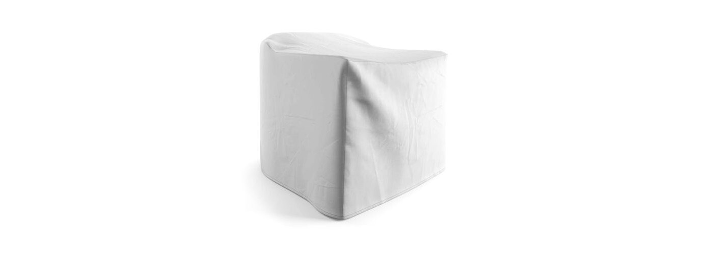 Del Mar Outdoor Club Chair Cover - Gray