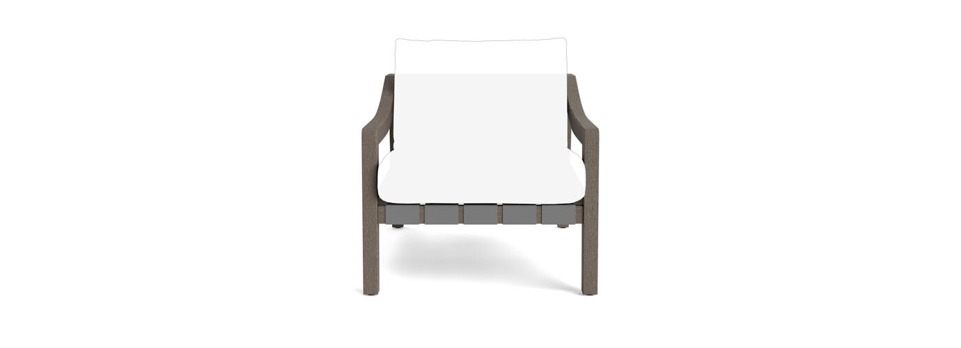 Del Mar Outdoor Club Chair Frame - Thumbnail 2