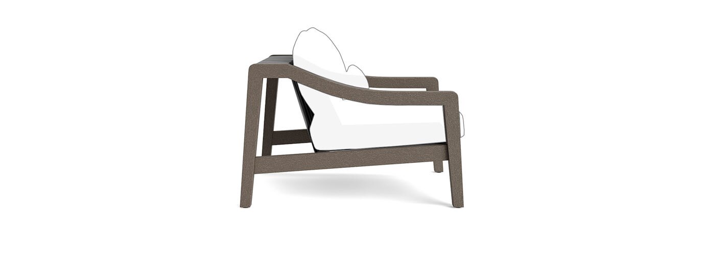 Del Mar Outdoor Club Chair Frame