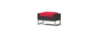 Milo™ Espresso 5 Piece Club Chair Set - Sunset Red
