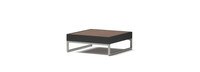 Milo™ Espresso 5 Piece Club Chair Conversation Set - Charcoal Gray