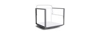 Sanibel Outdoor Swivel Chair Frame - Zinc