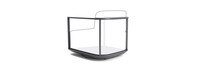 Sanibel Outdoor Swivel Chair Frame - Zinc