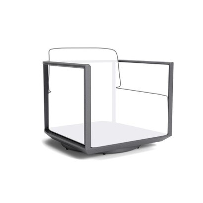Sanibel Outdoor Swivel Chair Frame - Zinc