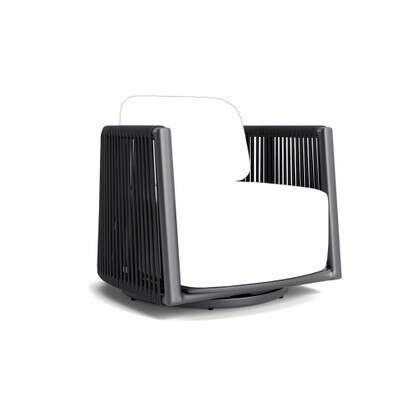 Santorini Outdoor Swivel Chair Frame - Zinc