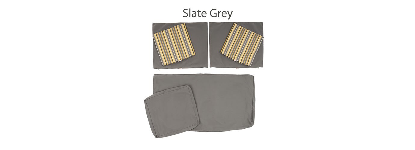 Modular Loveseat and Ottoman Cushion Covers - Thumbnail 3