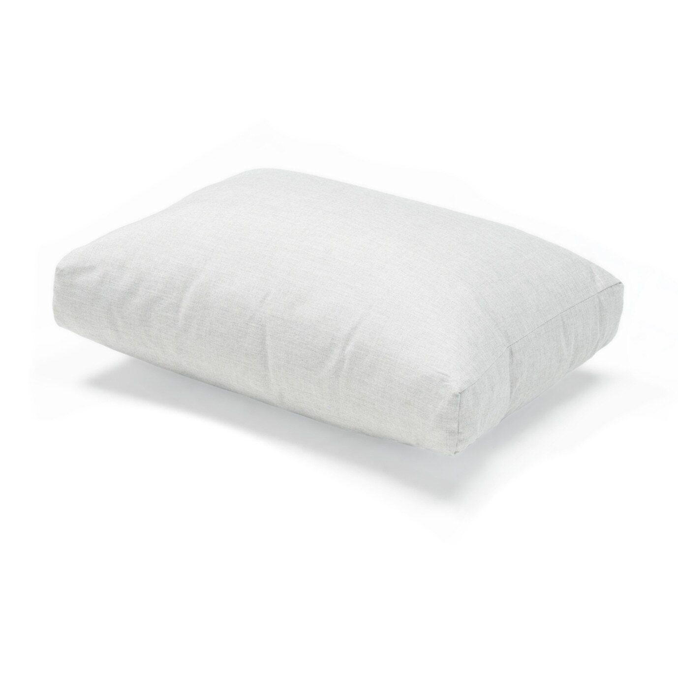 Capri™ Armless Chair Back Cushion - Cast Silver