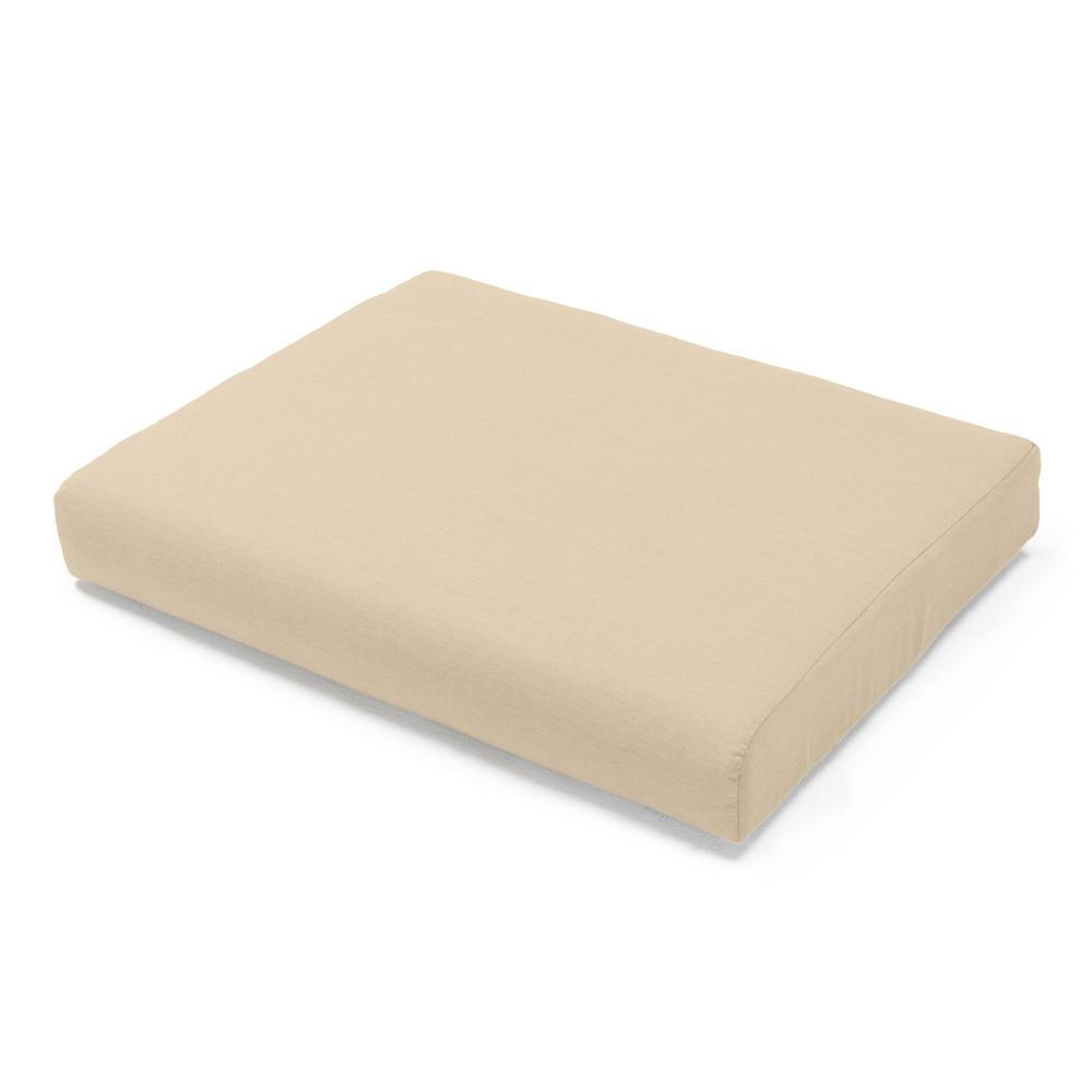 Portofino® Comfort Armless Chair Base Cushion - Heather Beige