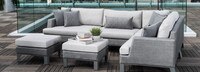 Portofino® Sling Armless Chair Base Cushion - Space Gray