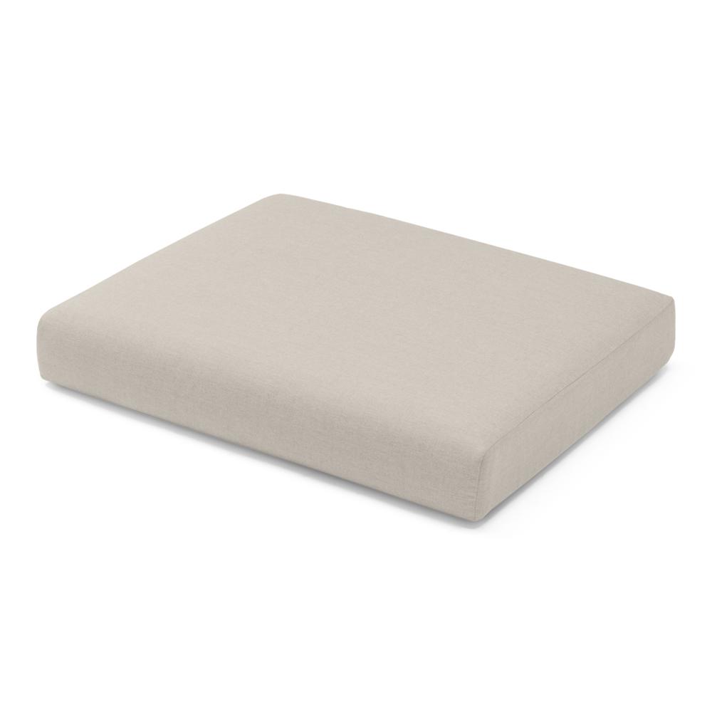 Portofino® Comfort Armless Chair Base Cushion - Taupe Mist
