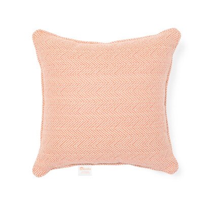 16-Inch Square Outdoor Sunbrella® Throw Pillow - Posh Coral