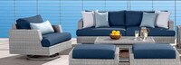 Portofino® Comfort Club Chair Back Cushion - Laguna Blue