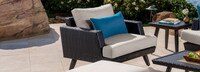 Portofino® Casual Club Chair Base Cushion - Dove Gray