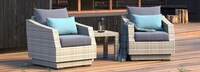 Modular Outdoor Club Chair Base Cushion