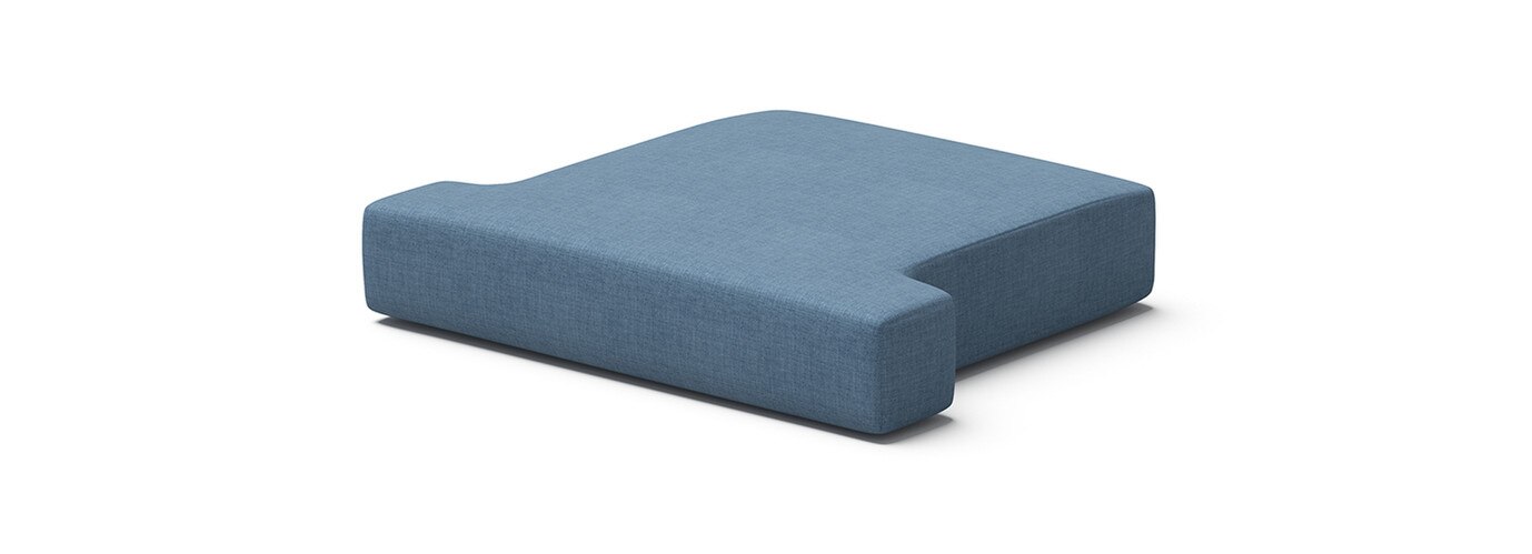 Portofino® Comfort Club Chair Base Cushion - Newport Blue