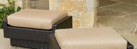 Portofino® Comfort Club Ottoman Cushion - Heather Beige