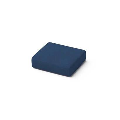 Portofino Repose Club Ottoman Cushion - Laguna Blue