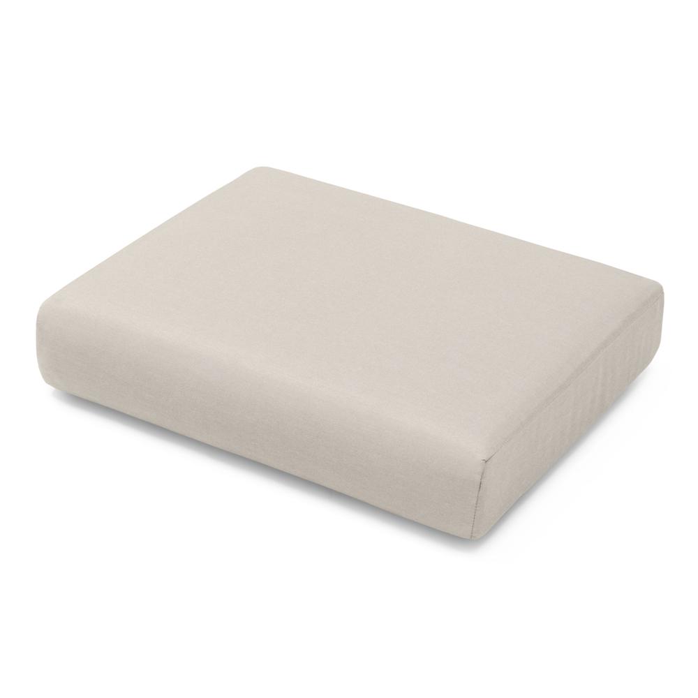 Portofino Comfort Club Ottoman Cushion - Taupe Mist