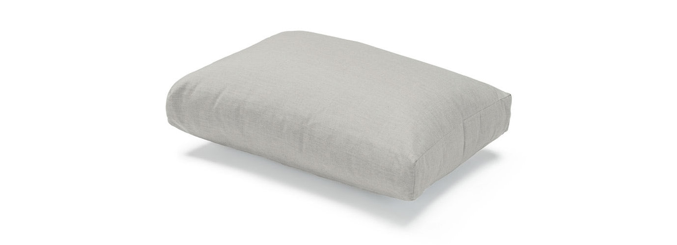 Portofino Repose Corner Chair Large Back Cushion - Dove Gray