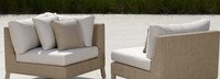 Portofino® Sling Corner Chair Large Back Cushion - Beige Fennel