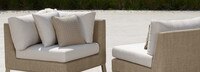 Portofino® Sling Corner Chair Small Back Cushion - Beige Fennel
