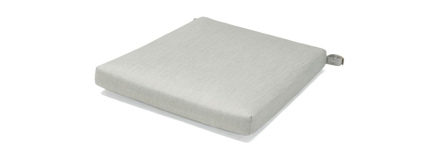 Portofino Repose Dining Chair Cushion - Dove Gray