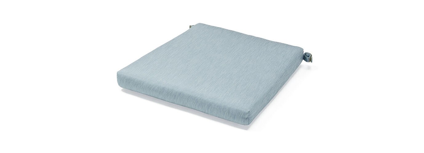 Milea Dining Chair Cushion - Mist Blue