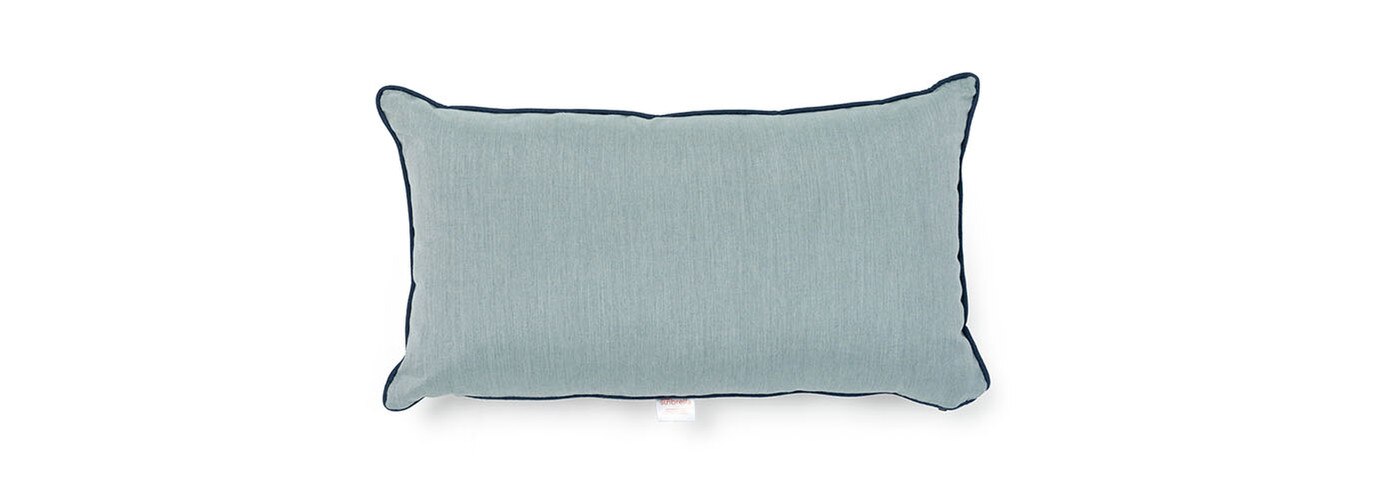 22x14 Outdoor Sunbrella® Throw Pillow - Cast Mist