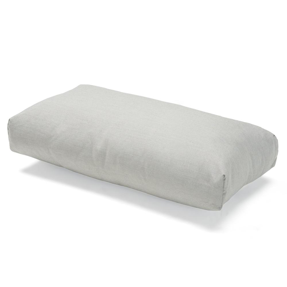 Portofino® Casual 71in Loveseat Back Cushion - Dove Gray