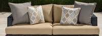 Portofino® Comfort 71in Loveseat Back Cushion - Heather Beige