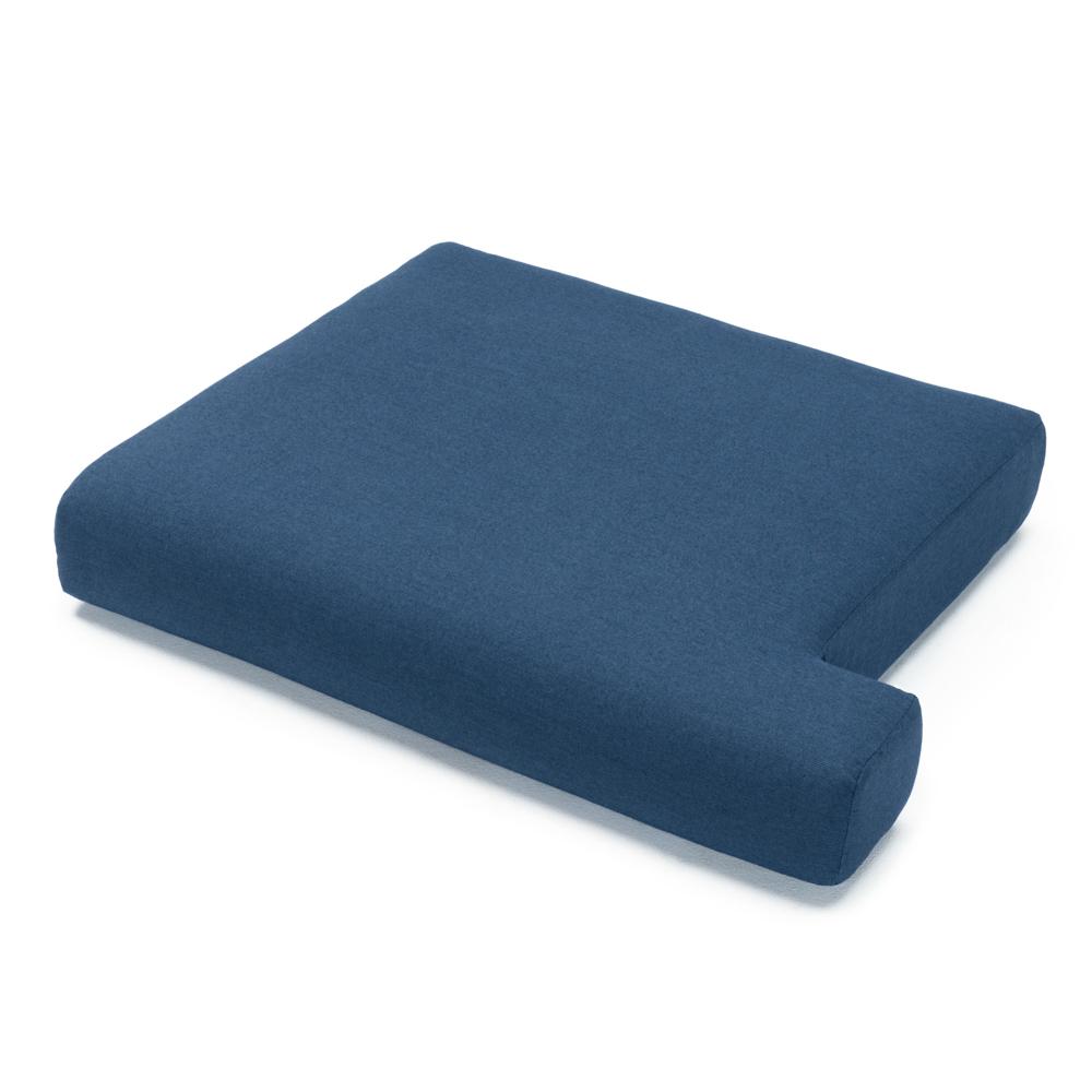 Portofino® Comfort 71in Loveseat Left Base Cushion - Laguna Blue
