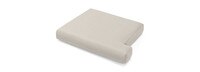 Portofino® Comfort 71in Loveseat Left Base Cushion - Taupe Mist