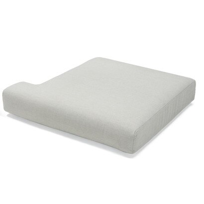 Portofino® Casual 71in Loveseat Right Base Cushion - Dove Gray
