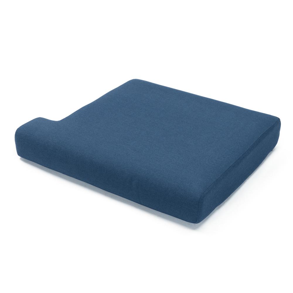 Portofino® Comfort 71in Loveseat Right Base Cushion - Laguna Blue