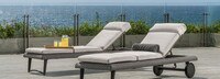 Vistano® Single Lounger Cushion - Flax