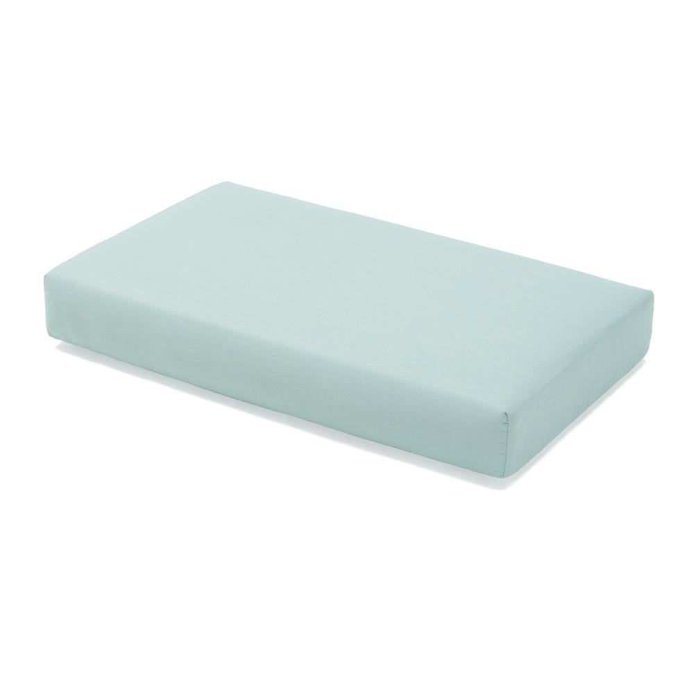 Portofino® Casual 3pc Chaise Ottoman Cushion - Spa Blue