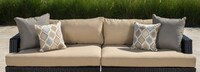 Portofino® Comfort 96in Sofa Back Cushion - Heather Beige