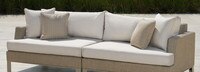 Portofino® Sling 96in Sofa Back Cushion - Beige Fennel