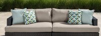 Portofino® Comfort 96in Sofa Back Cushion - Taupe Mist