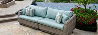 Modular Outdoor 96in Sofa Base Cushion