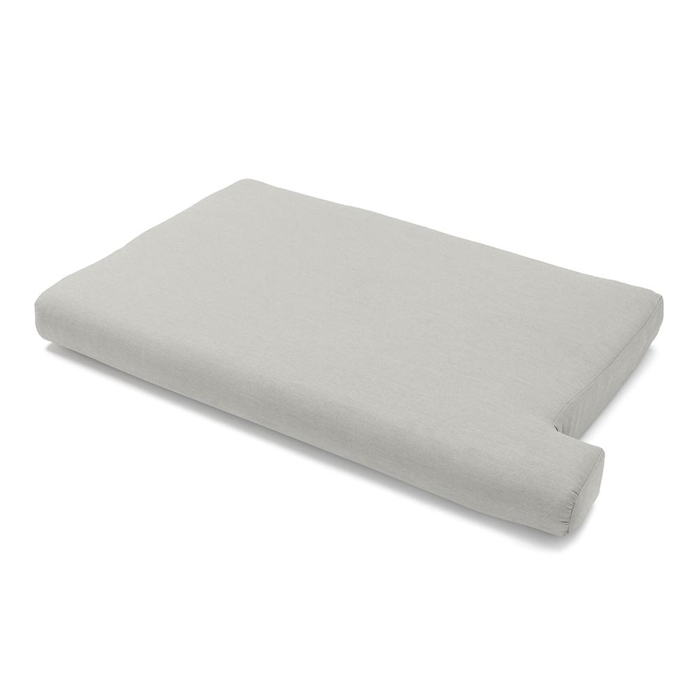 Portofino® Comfort 96in Sofa Left Base Cushion - Dove Gray